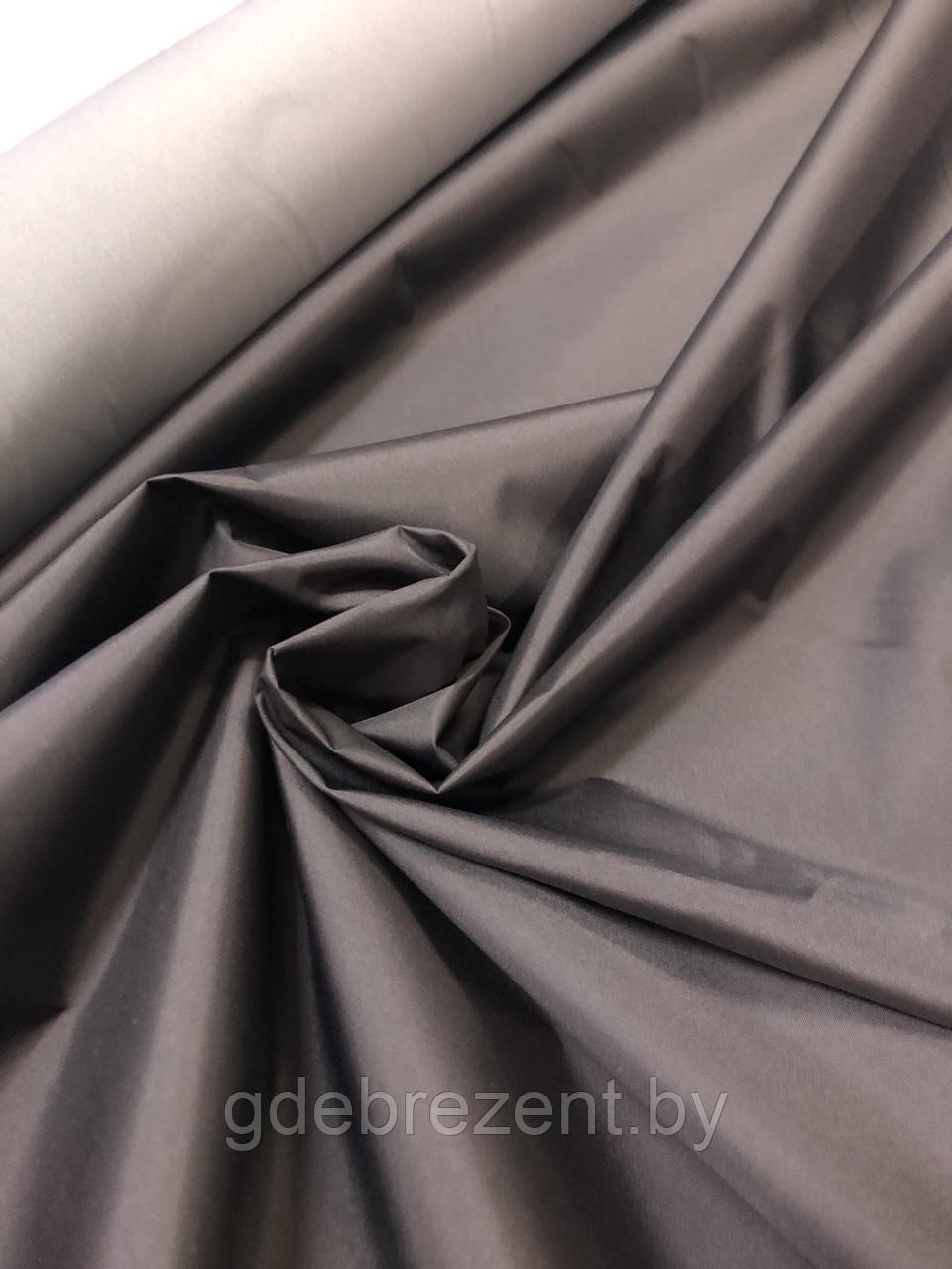 Ткань Дюспо 240Т (милки) - т.серый
