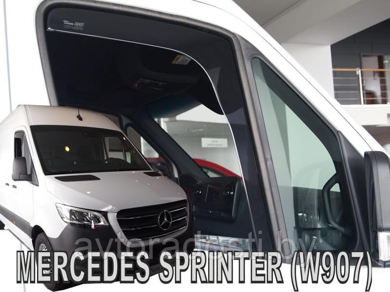 Ветровики для Mercedes-Benz Sprinter W907 (2018-) / Мерседес-Бенц Спринтер [23606] (HEKO)