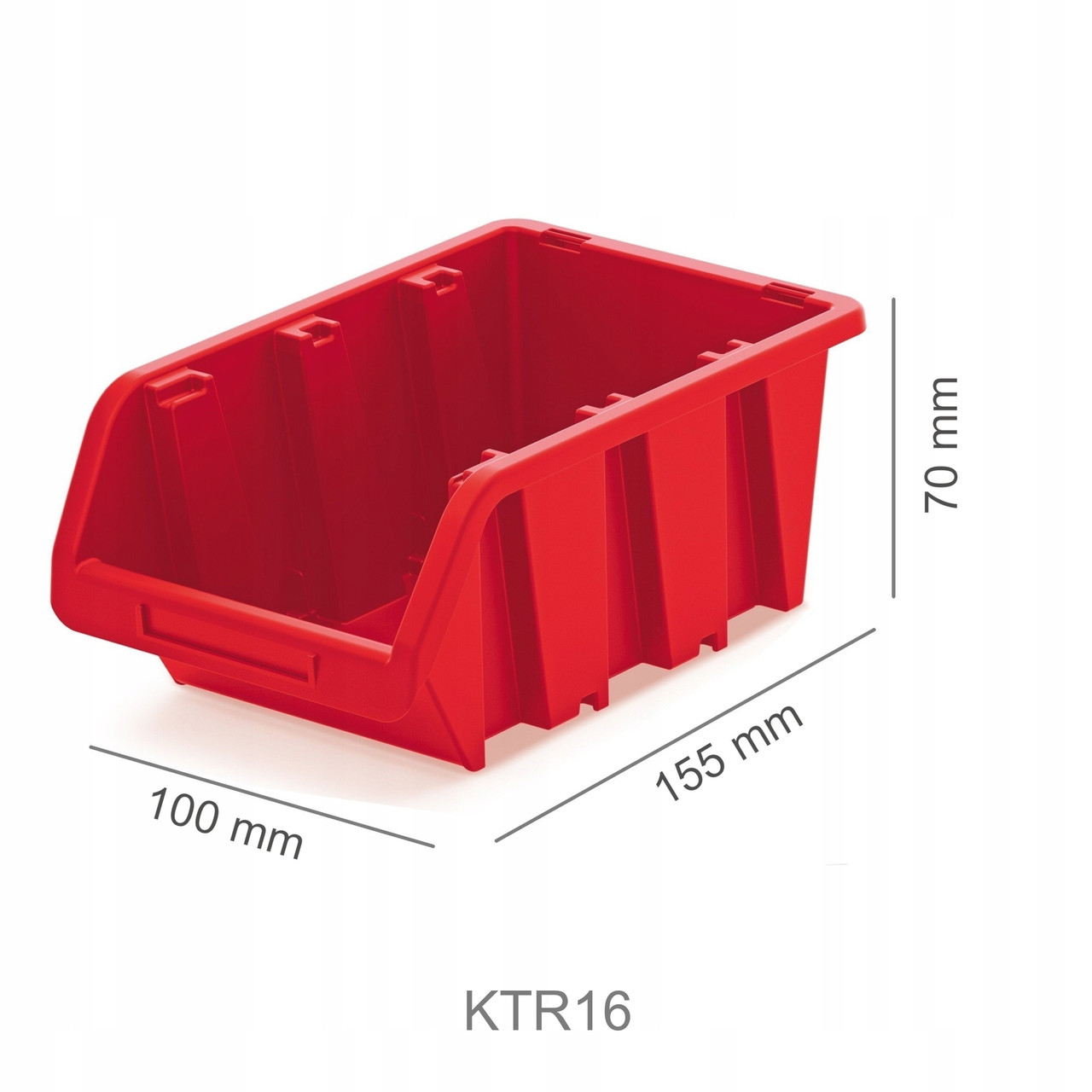 Органайзер для инструмента настенный ORDERLINE KOR1, красный - фото 3 - id-p172275021