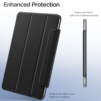 ESR Rebound Magnetic Case с застежкой и креплением стилуса черный для Apple iPad Pro 12.9 (2022) Wi-Fi - фото 7 - id-p172277913