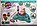 Набор для детского творчества гончарный круг с глиной и красками, 6830-12, фото 2