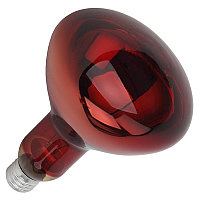 Лампа инфракрасная зеркальная красная 250Вт 220V R127 (Е27) КЭЛЗ