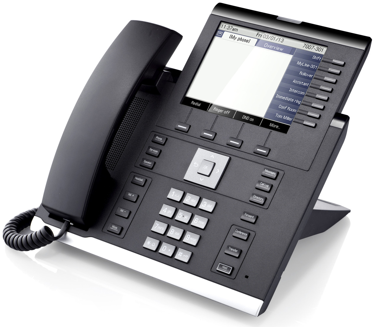 OpenScape Desk Phone IP 55G - инновационное, передовое устройство, специально разработанное для топ-менеджеров