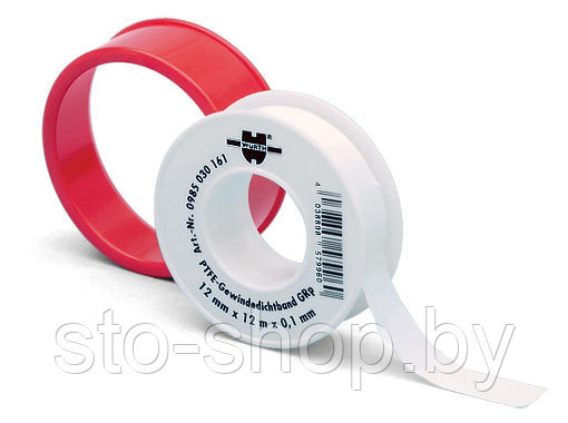 WURTH Фум лента PTFE 12мм х 0,08 х 12м - фото 1 - id-p20027402