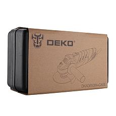 Углошлифовальная машина Deko DKAG650W в кейсе 063-2202, фото 2