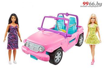 Кукла Mattel Barbie Барби с подругой на машине GVK02