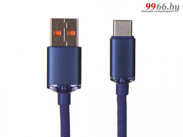 Аксессуар Baseus Crystal Shine Series USB - USB Type-C 100W 1.2m Blue CAJY000403