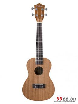 Гавайская гитара укулеле Fabio XU23-22 N Mahagoni детская деревянная концерт маленькая для детей