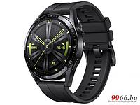 Умные мужские взрослые сенсорные смарт часы Huawei GT 3 JPT-B19 черные спортивные bluetooth Smart Watch