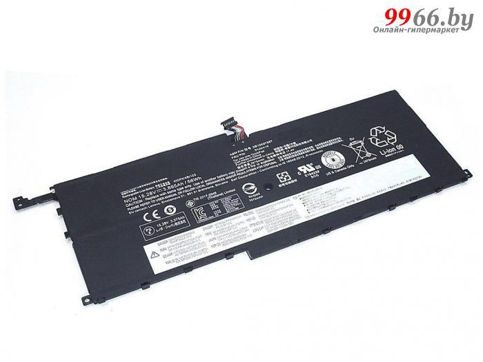 Аккумулятор Vbparts (схожий с 00HW028) для Lenovo ThinkPad X1 Carbon 2016 15.2V 52Wh 065167