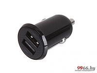 Зарядное устройство Baseus Grain Pro Car Charger Dual USB 4.8A Black CCALLP-01