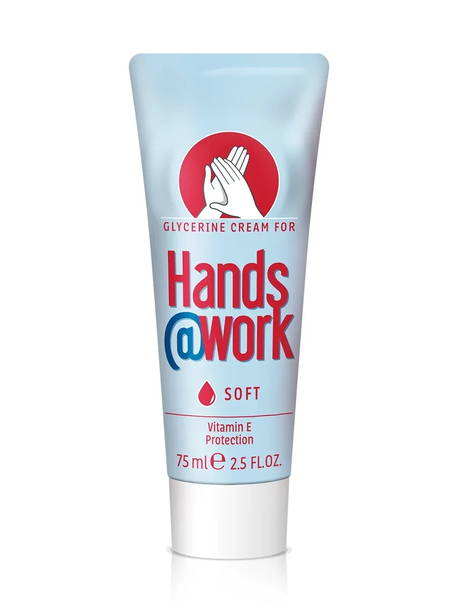 Глицериновый крем для рук Hands@Work "Soft", 75 мл