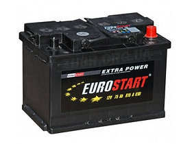 Автомобильный аккумулятор Eurostart Extra Power L+ (75 А/ч)
