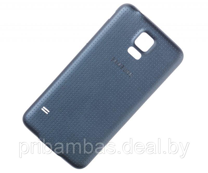 Задняя крышка для Samsung G900 Galaxy S5 Серая - фото 1 - id-p7098603