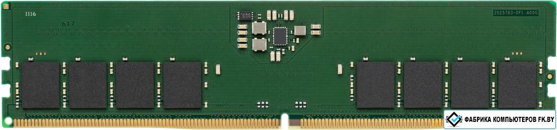 Оперативная память Kingston ValueRAM 16GB DDR5 PC5-38400 KVR48U40BS8-16 - фото 1 - id-p172291710