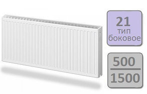 Стальной панельный радиатор Lemax Compact тип 21-500 1500, фото 2