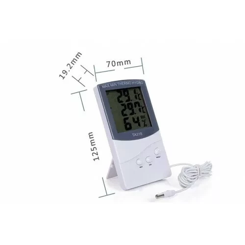 Цифровой термометр с гигрометром KZ-016 TA318 - фото 2 - id-p172291389