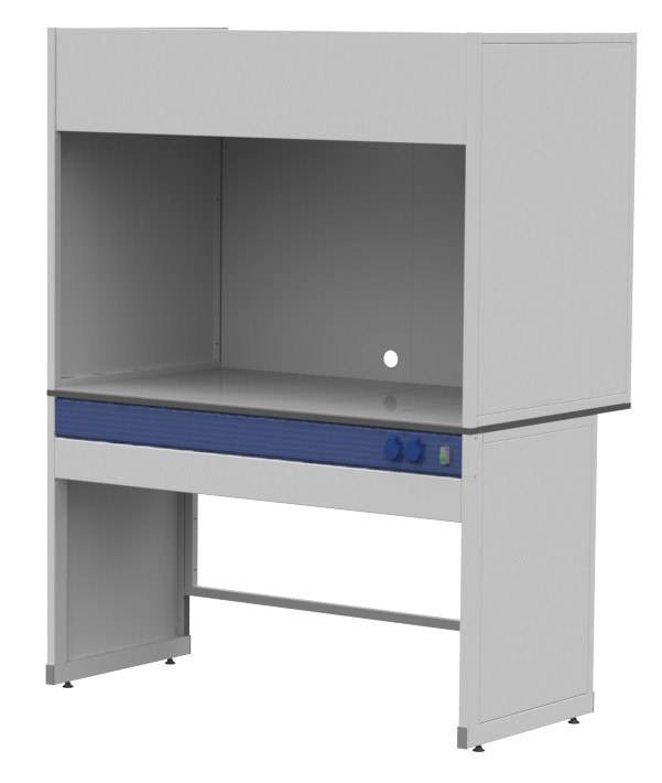 Шкаф вытяжной для муфельных печей и сушильных шкафов ЛОиП ЛАБ-PRO ШВ 150.83.198 МП (керамогранит)