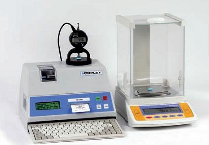 Тестер твердости таблеток Copley TBF 1000 c клавиатурой, весами и микрометром