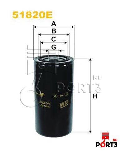 WIX 51820E Фильтр масляный