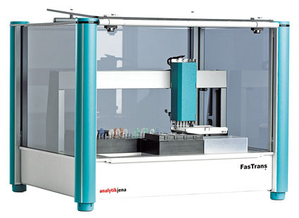 Роботизированная станция для ПЦР пробоподготовки Analytik Jena FasTrans - фото 1 - id-p172309991