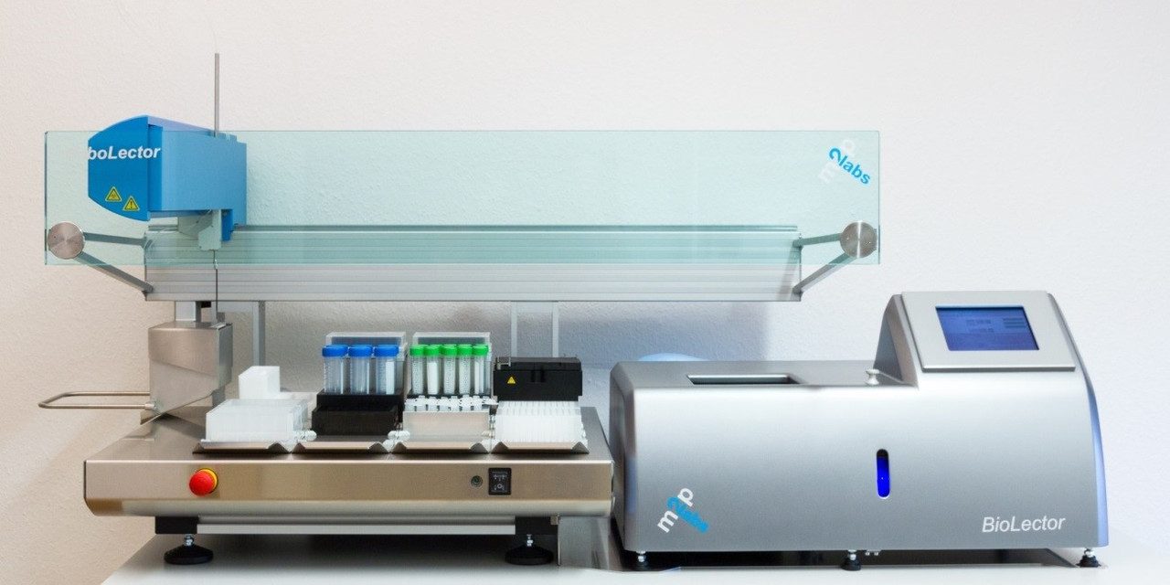 Роботизированная станция на 4 наконечника M2p-labs RoboLector L