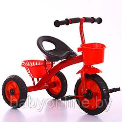 Детский велосипед трехколесный арт 1-10 красный