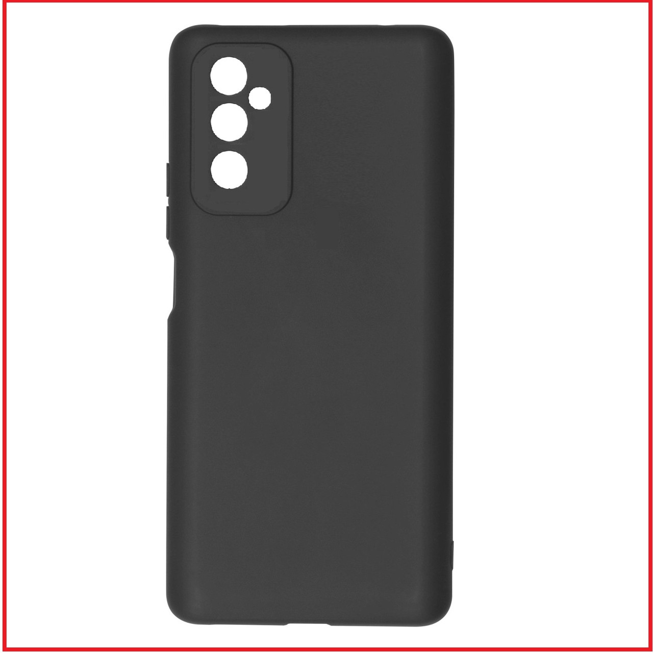 Чехол-накладка для Samsung Galaxy M52 SM-M525 (силикон) черный