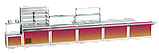 Прилавок тепловой ПВТ-70Х-07 (подогреваемая столешница), фото 7