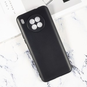 Чехол-накладка для Huawei Nova 8i (силикон) NEN-L22 черный с защитой камеры - фото 2 - id-p172323118