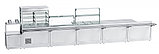 Прилавок холодильный ПВВ(Н)-70Х-04-НШ (открытый) плоский стол, фото 3