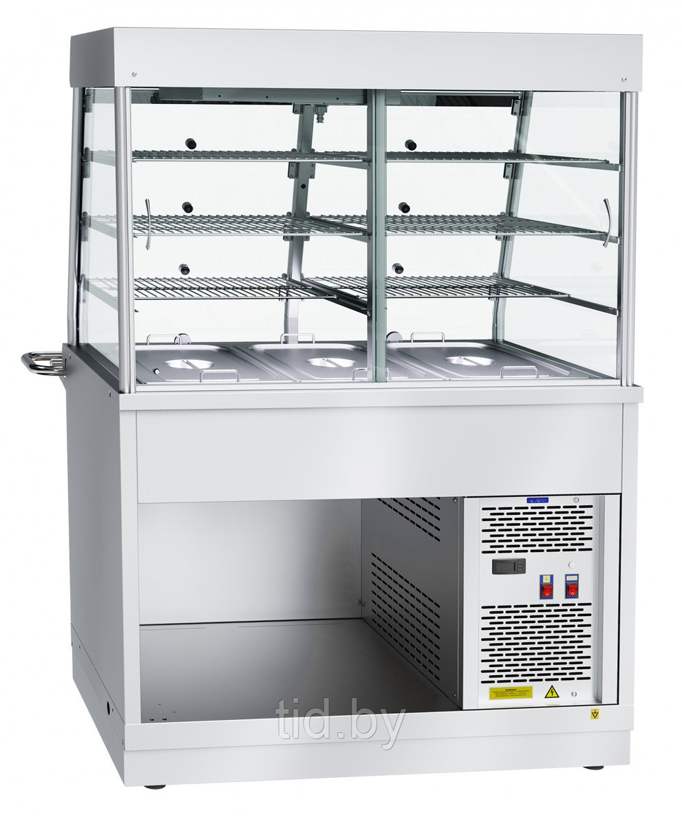 Прилавок-витрина холодильный ПВВ(Н)-70Х-С-НШ - фото 3 - id-p172324228
