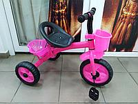 Детский велосипед трехколесный арт 1-10 розовый