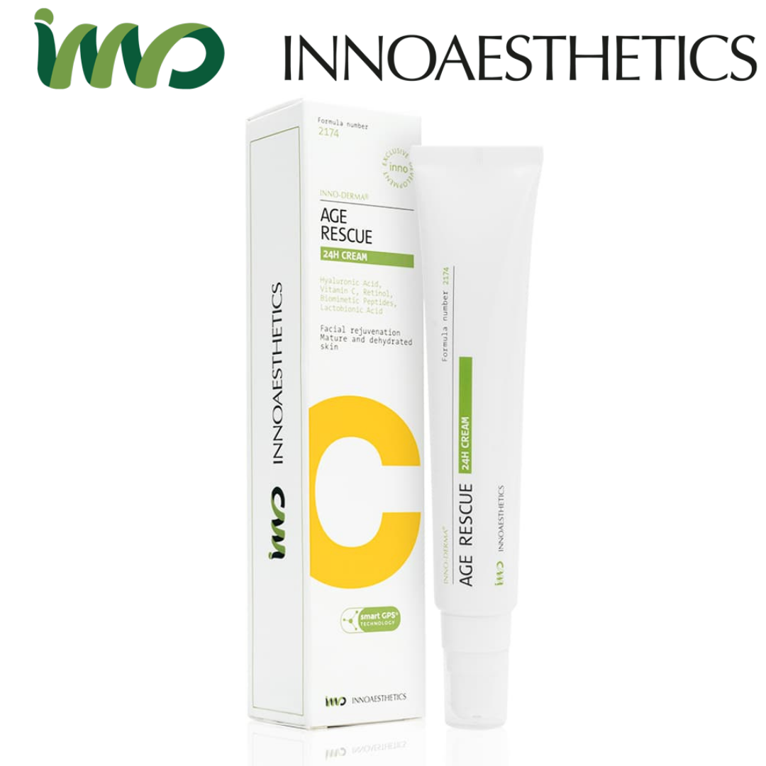 Омолаживающий крем для лица Innoaesthetics Inno-Derma Age Rescue 24H Cream