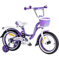Детский велосипед Nameless Lady 16 (фиолетовый)