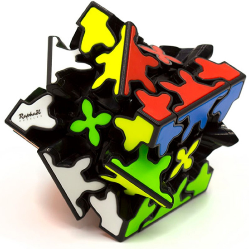 Головоломка MoFangGe 3x3 Gear Cube / цветной пластик / без наклеек / Мофанг - фото 3 - id-p172344750