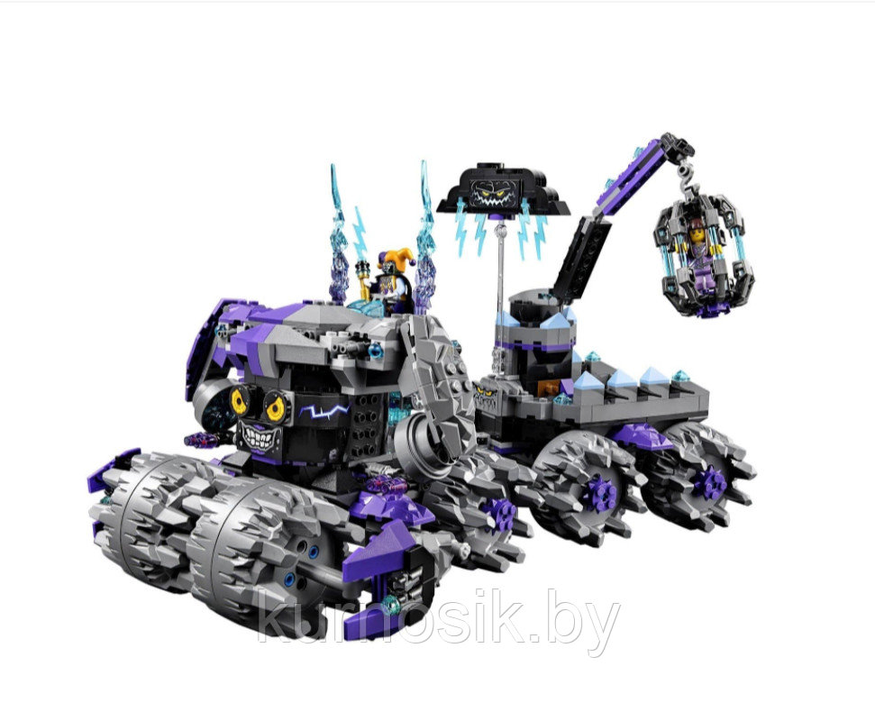 Конструктор Bela 10597 Nexo Knights (Нексо Найтс) «Штурмовой разрушитель Джестро», 878 деталей - фото 5 - id-p172342517