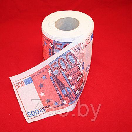 Туалетная бумага "500 Евро", набор 2 шт - фото 2 - id-p172345135