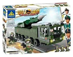 Конструктор Kazi Military Power KY84095 Китайская баллистическая ракета DF-17