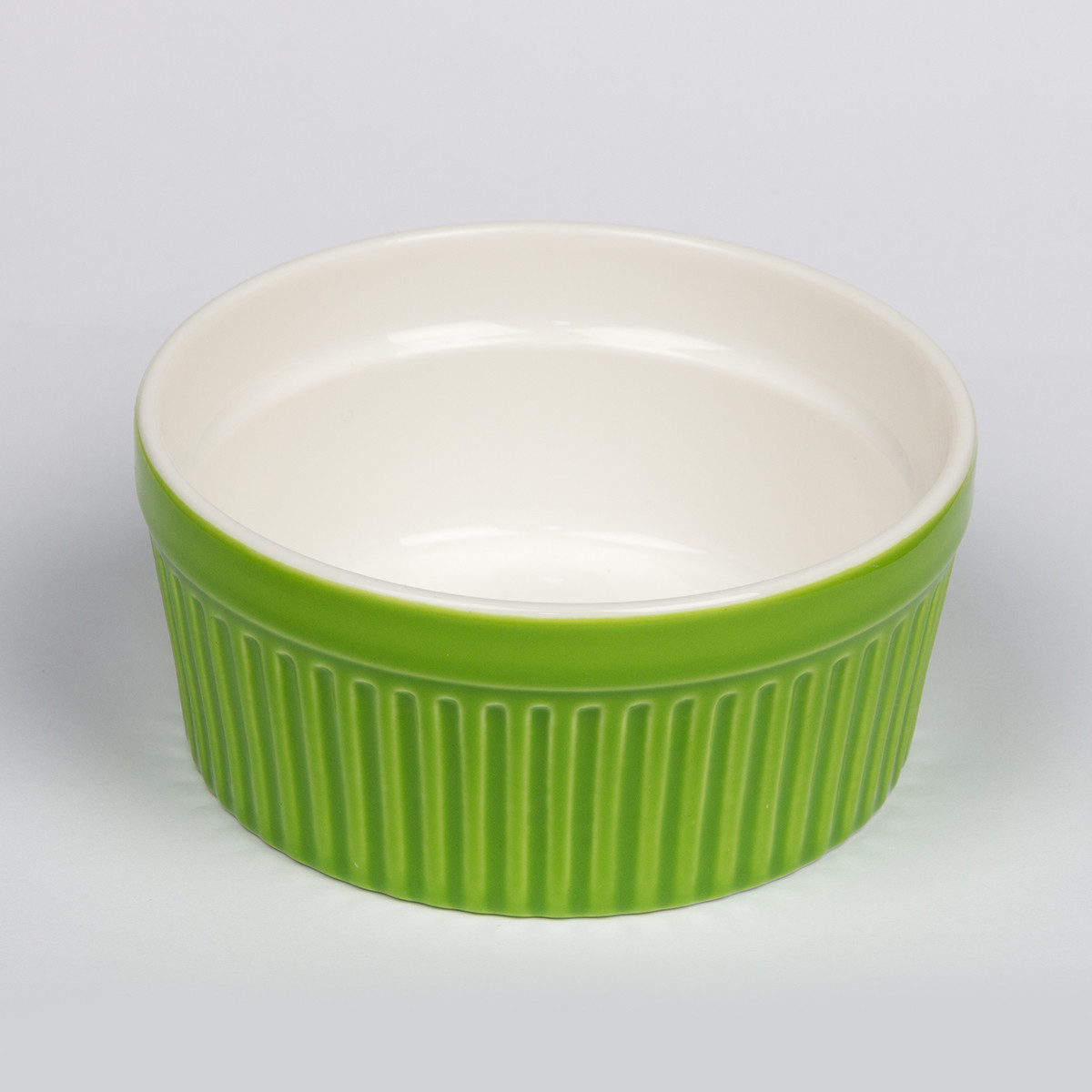 Чашка для подачи десерта "Крем-Карамель",12 см,зеленая,фарфор, P.L. Proff Cuisine - фото 1 - id-p172356353