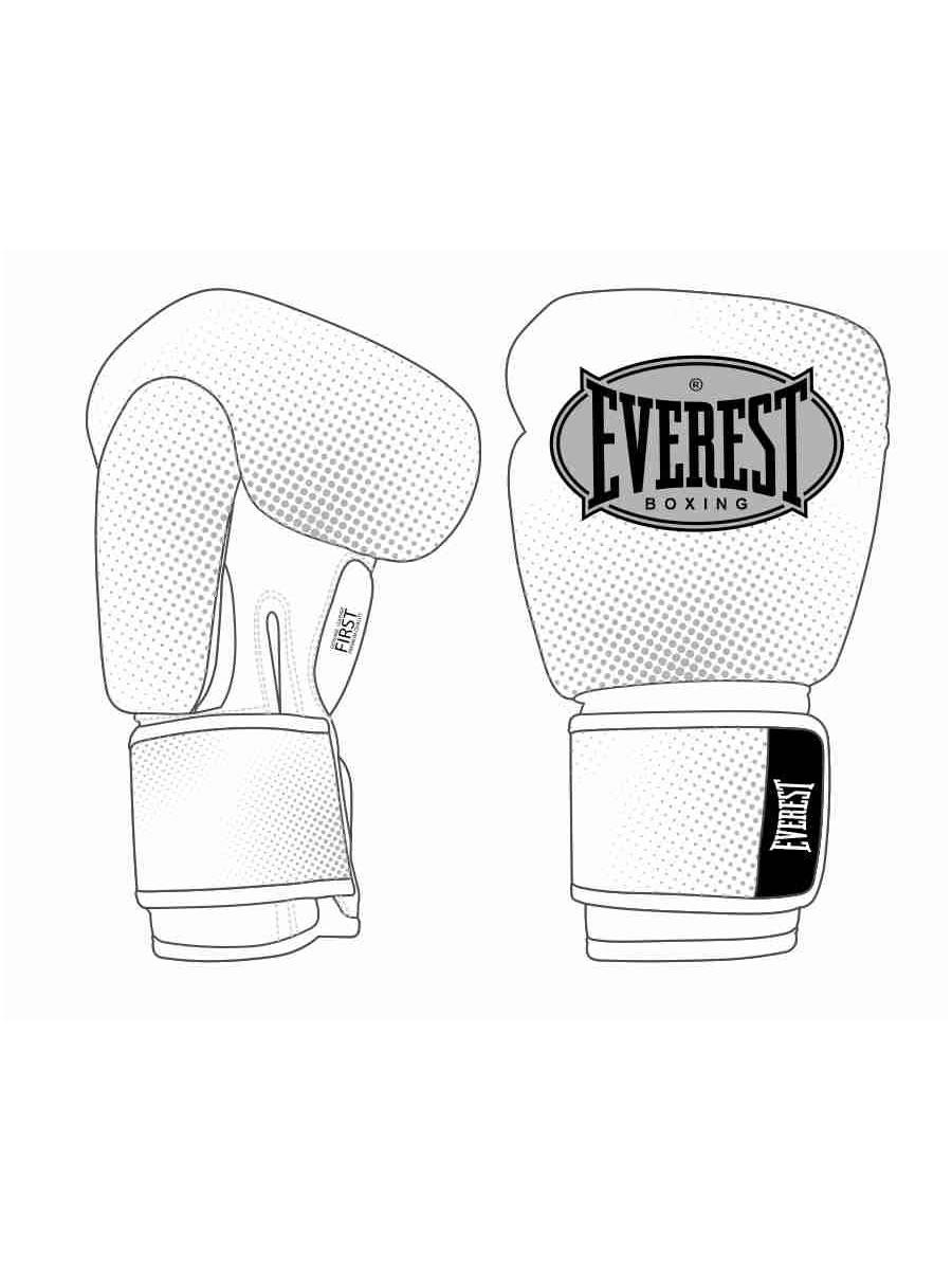 Перчатки боксерские Everest 550/16 PU - фото 2 - id-p172363635