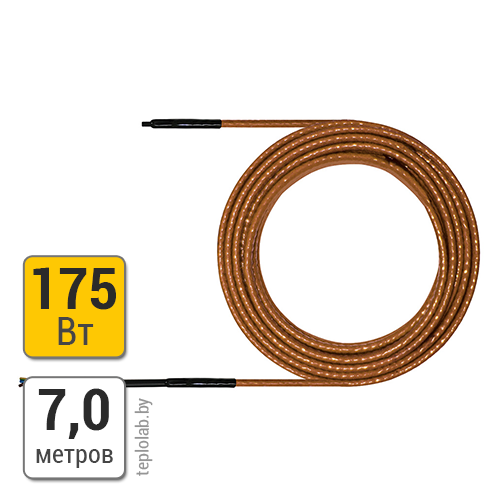 Теплолюкс Freezstop 25-7 секция кабельная нагревательная - фото 1 - id-p172372252