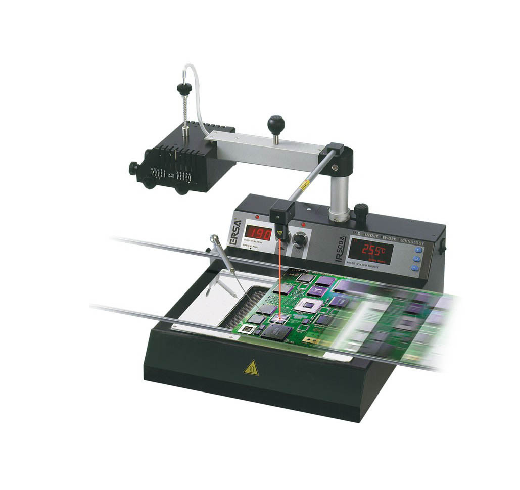 Инфракрасная ремонтная паяльная станция малых плат с BGA Ersa IR 500AS - фото 1 - id-p172374024