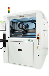 Установка разварки толстой проволокой клином Hesse Mechatronics BJ980
