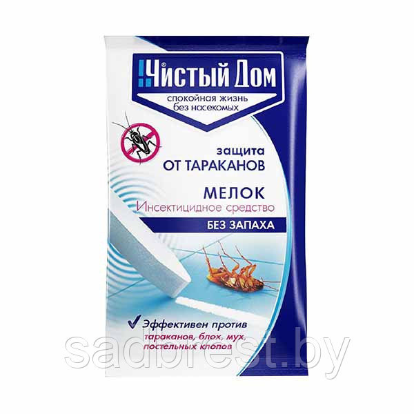 Мелок от тараканов Чистый Дом, 20 гр