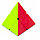 Пирамидка QiYi MoFangGe 2X2 PYRAMORPHIX / Пирамида / цветной пластик / без наклеек / Мофанг, фото 2