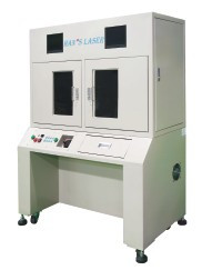 Поворотный сварочный рабочий стол Han s Laser W-PLC-2R с двумя рабочими местами - фото 1 - id-p172375723