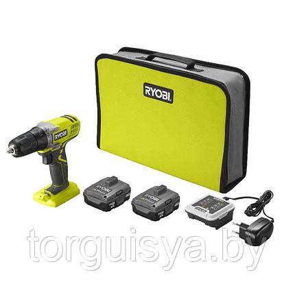 Дрель-шуруповерт аккумуляторная RYOBI R12SD-220S, фото 2