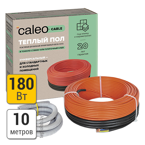 Caleo Cable 18W-10 кабель нагревательный - фото 1 - id-p172377208