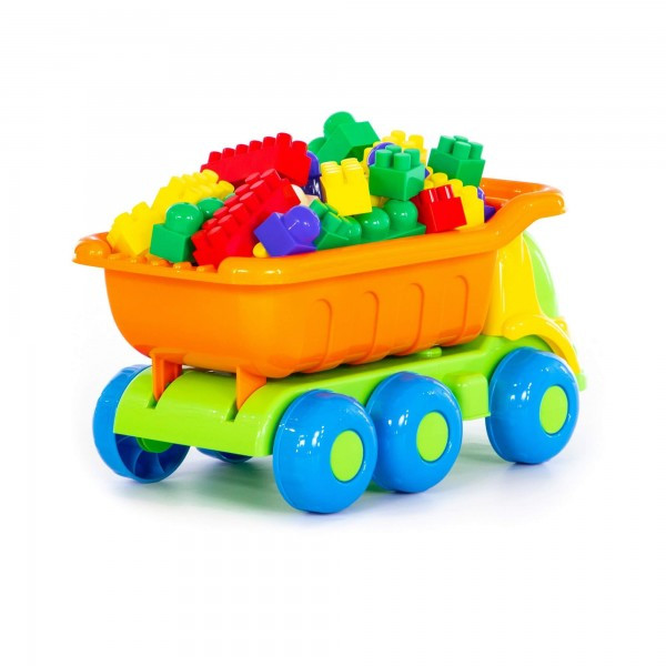 Детская игрушка Автомобиль-самосвал "Универсал" с конструктором арт. 1664 Полесье - фото 5 - id-p172381544